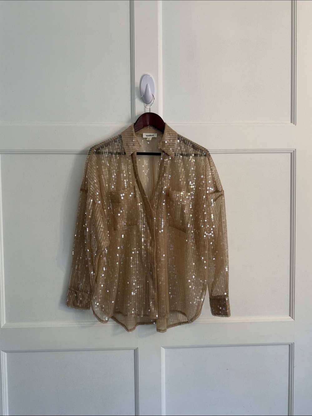 Soaked in Luxary Charlee Shirt fits Oversized